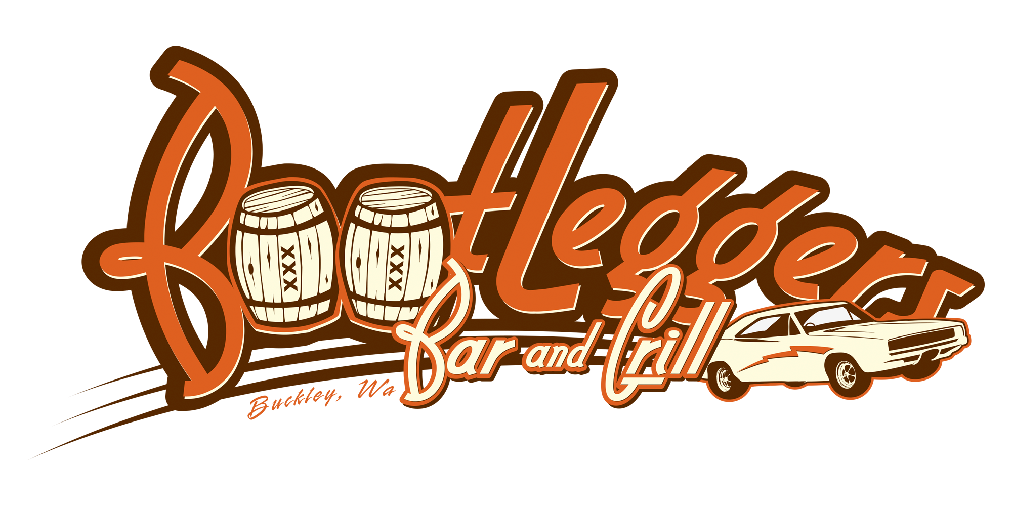 Bootleggers Bar and Grill Logo
