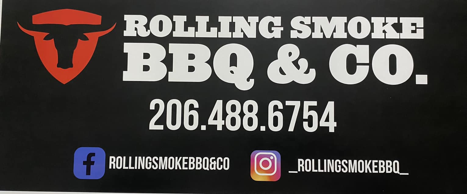 Rolling Smoke BBQ & Co Logo